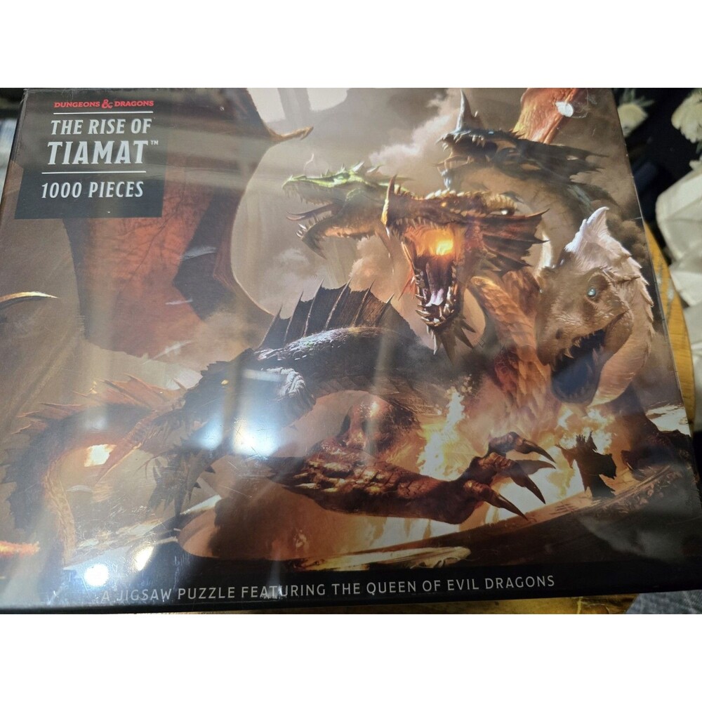 NIB Sealed Dungeons & Dragons Queen Of Evil Dragons Puzzle 1000 Piece